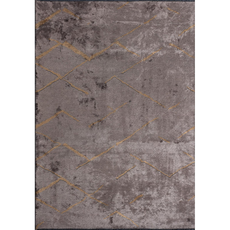 Rapture Abstract Area Rug, Rectangle 9'10" x 14'