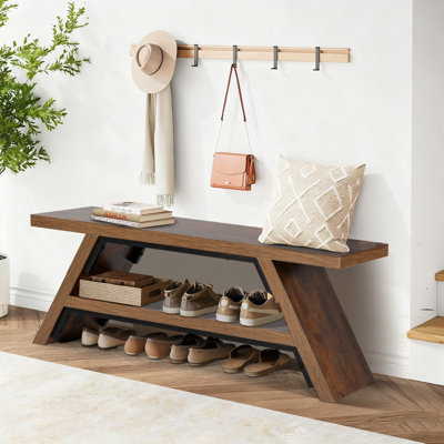 48" L Shoe Storage Bench