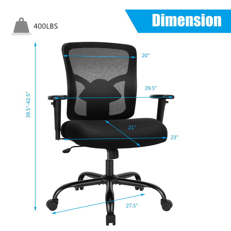 Inbox Zero Burgeo Mesh Task Chair