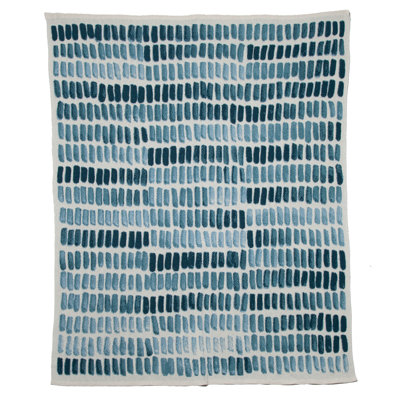 Knitted Throw Blanket