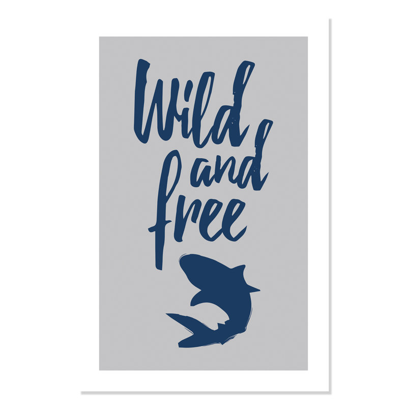 Impression sur papier Rolled Wild Shark, H 36 po x l 24 po x P 1 po, Papier