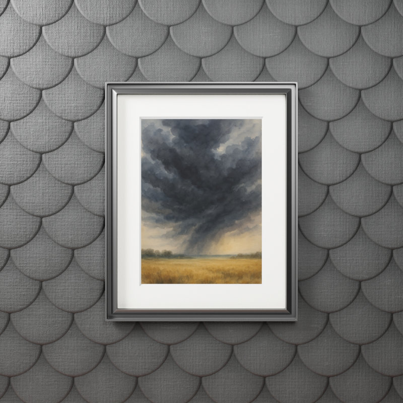 Clinger Single Picture Frame Print, 35.56 cm H x 27.94 cm W