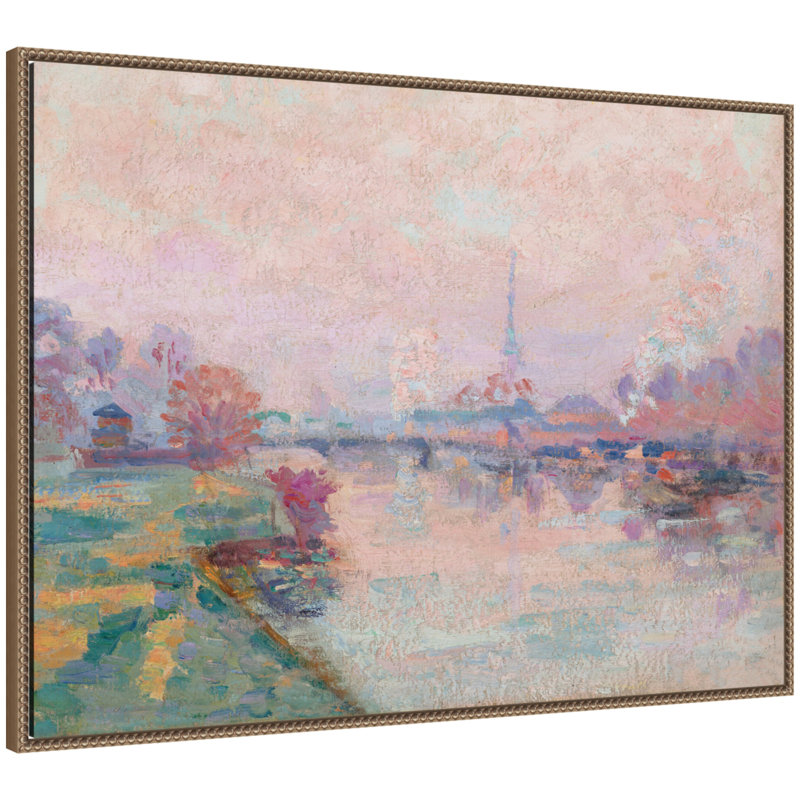 «Eiffel Paris Tour Armand Guillaumin» par Nostalgia, reproduction d'art sur toile encadrée
