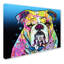 « the bulldog »-reproduction sur toile tendue-17733696