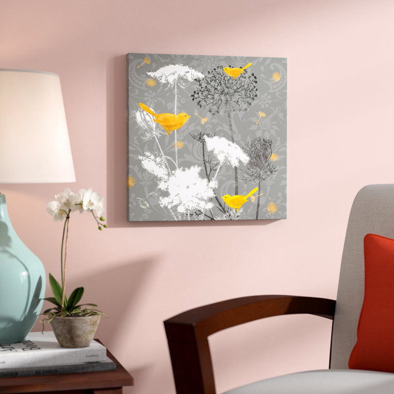 « finch ii », impression sur toile tendue