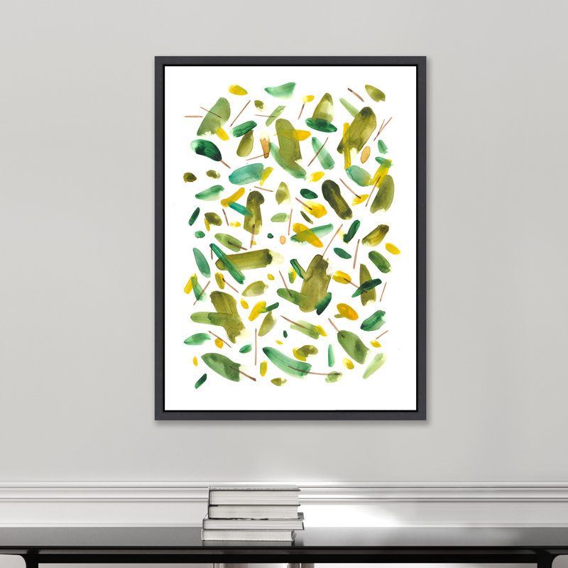 Fanatical Dreams Green II par David Erickson - Peinture sur toile