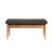 Scandinavian Extendable Dining Table & Chairs Set (4 Pieces), Atlantic Pine & Anthracite | 100% Melamine Coated Particle Board, Table: 51.2 x 29.5 x 31.5 in (Open: 64.9 in) | Comfortable Linen Chairs, Hornbeam Legs, Stylish & Functional Design-1120738718-1120570570