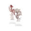 Sculpture en faux cristal de roche moyen