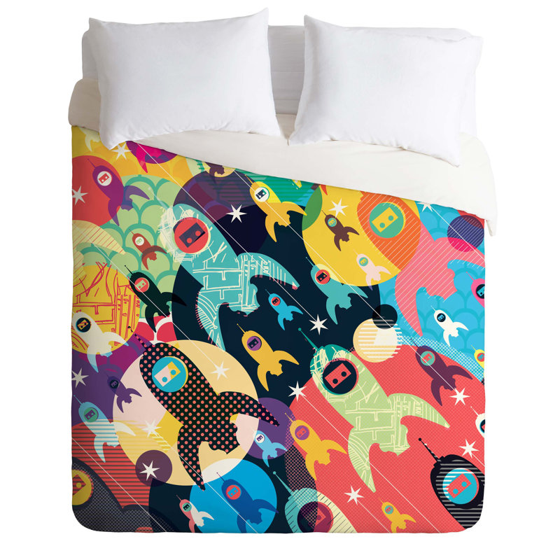 Sam Osborne Polyester Duvet Cover, King Duvet Cover + 2 King Shams