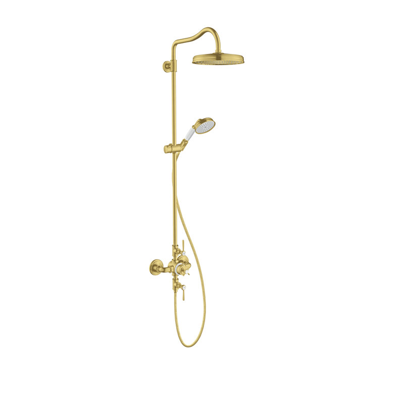 Montreux Shower Faucet with AirPower, Brushed Gold Optic