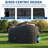 33.5x18.4x14.8 FT Inflatable Nightclub Tent with 950W Blower, Roll-Up Door & Mesh Windows for Adult Event Party Business Rental-124177574