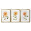 Bright Botanical I - Toile tendue avec châssis sur mesure - 3 pièces-1383061114-1383061376