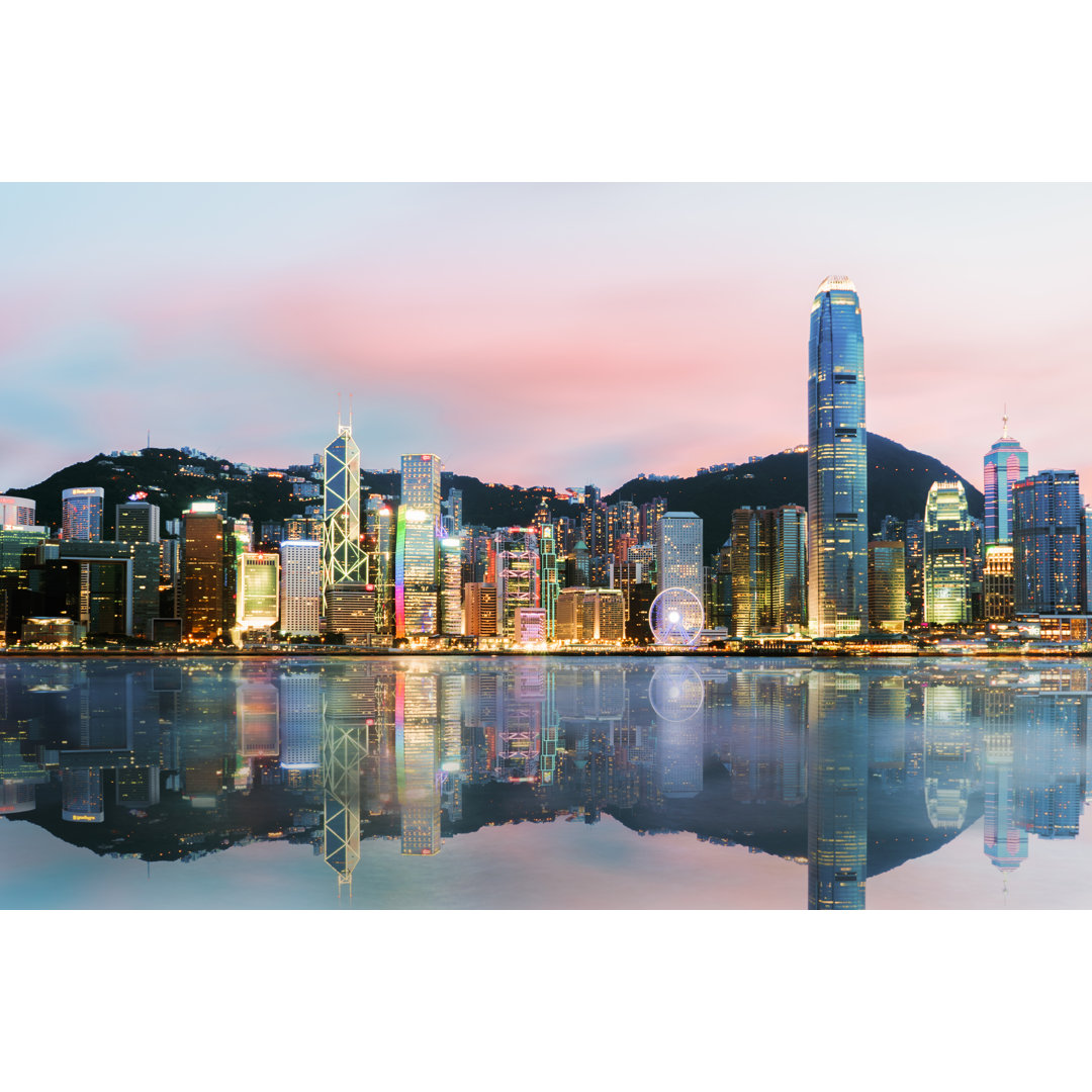 Beautiful Hong Kong von Amnad - Kunstdrucke auf Leinwand