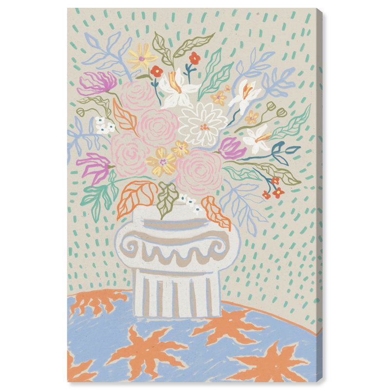 Summer Arrangement Print by Oliver Gal, 15"H x 10"W, Gallery Wrapped