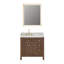 Meuble-lavabo simple 36 po avec miroir Lala-1037042096