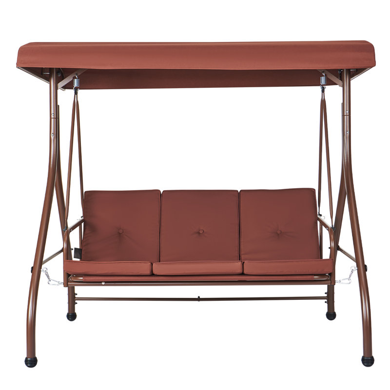 3 Person Porch Swing with Canopy