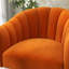 Aketza Velvet Swivel Barrel Chair-2123254885