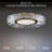 Benediction 1 Light Crystal LED Flush Mount-122555207