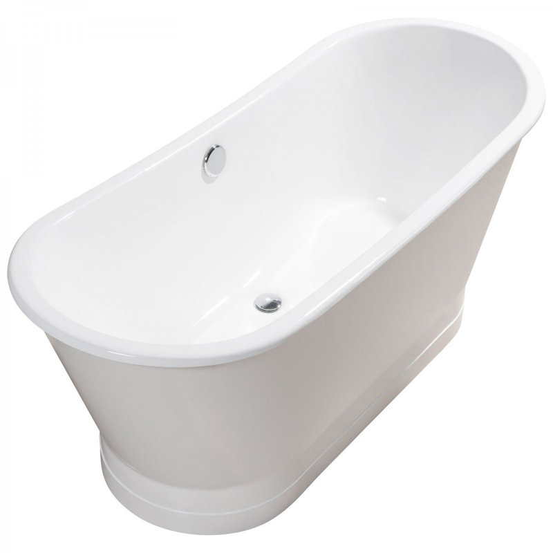 Devon 67'' x 30'' Soaking Cast Iron Bathtub