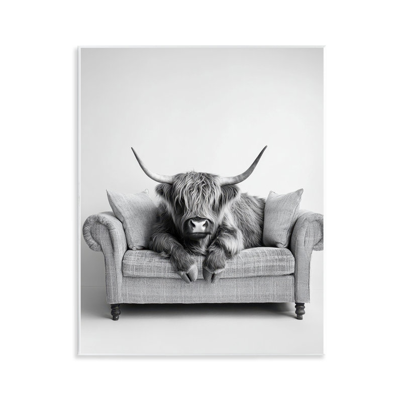 Plaque murale Highland, par Petal Prints Design