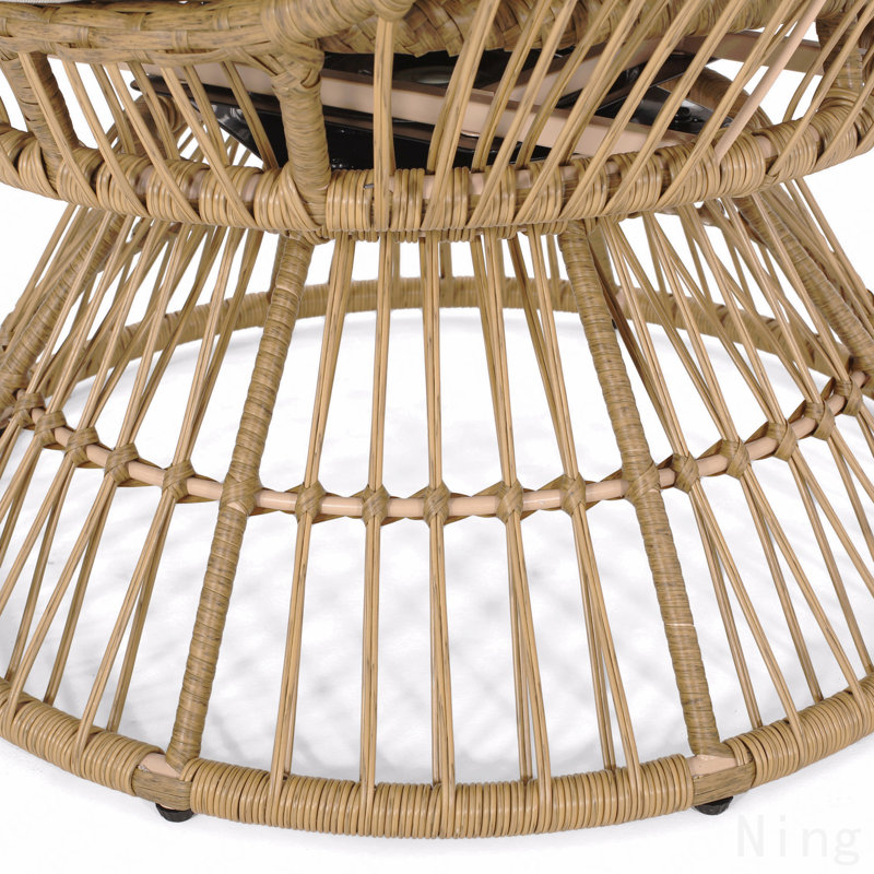 Fauteuil de patio pivotant