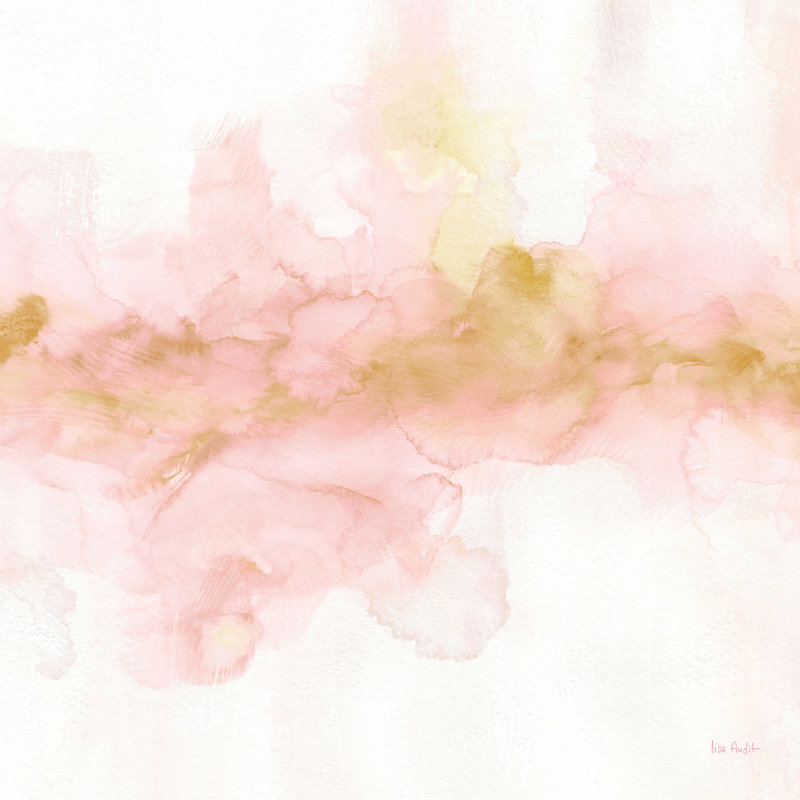 Rainbow Seeds Abstract Gold Sq - Impression sur toile tendue, H 20 po x l 20 po, Non, Cadre simple blanc