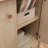 Library Base, Brown finish