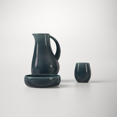 Borgen 72oz. Stoneware Pitcher