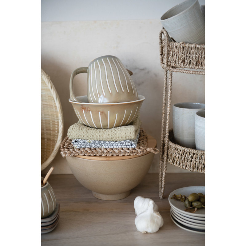 Mesmer 32oz. Stoneware Pitcher