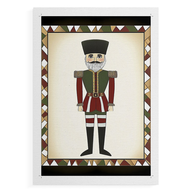 Christmas Holiday Art CXV - Impression sur toile seulement - NON CADRE, H 18 po x l 12 po