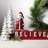 Snow Covered Pine Tree - Set Of 2