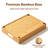 Kitchen Cabinet Organizer For Food Storage Container Lids, With Adjustable Dividers, Bamboo Drawer Caddy, Box For Kitchen Storage And Organization
