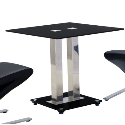 Bartels Glass Top Dining Table