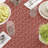 Rectangular Tablecloth, 100% Cotton, Floral 158-2043260888