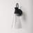 Tonya Steel Armed Sconce-522602904
