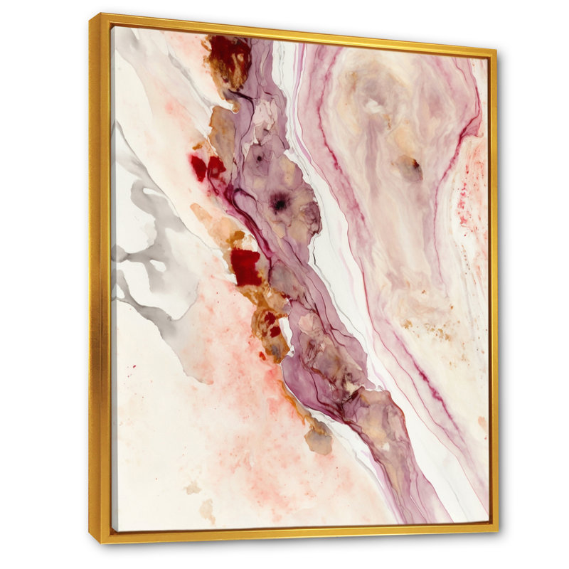 «River in the Redend Point Canyon VI», reproduction sur toile, H 44 po x l 34 po x P 1,5 po, Toile à cadre flottant doré