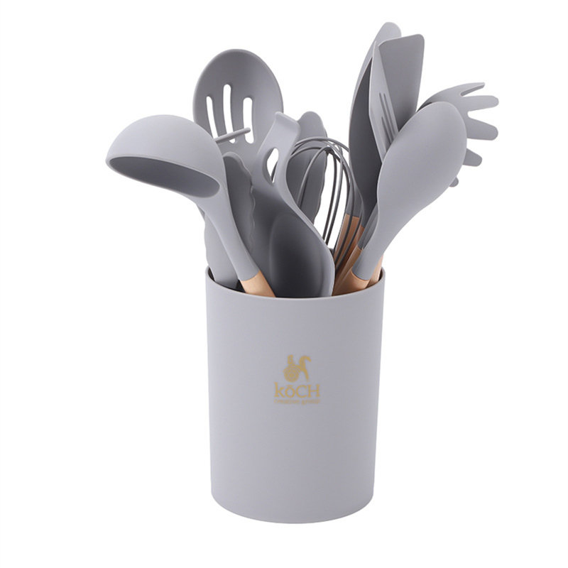 13PCS Silicone Kitchen Utensil Set - Non-Stick Cooking Tools For Healthy Meals