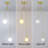 Mid Century Chandeliers Glass Globe Pendant Light Milk Glass Shade Chandelier for Bathroom Kitchen Island Bedroom (2 Pack)-635695848