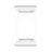 Candice 22 in. W Rectangular Clear Acrylic 2 Tier Etagere Bookcase, Clear