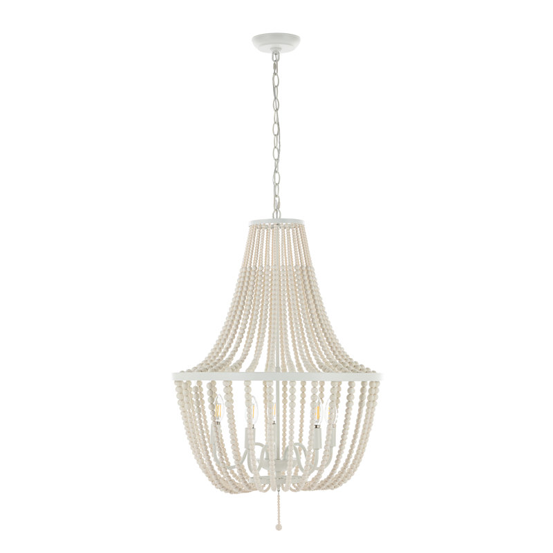 Elaine 5 - Light Pendant, Cream