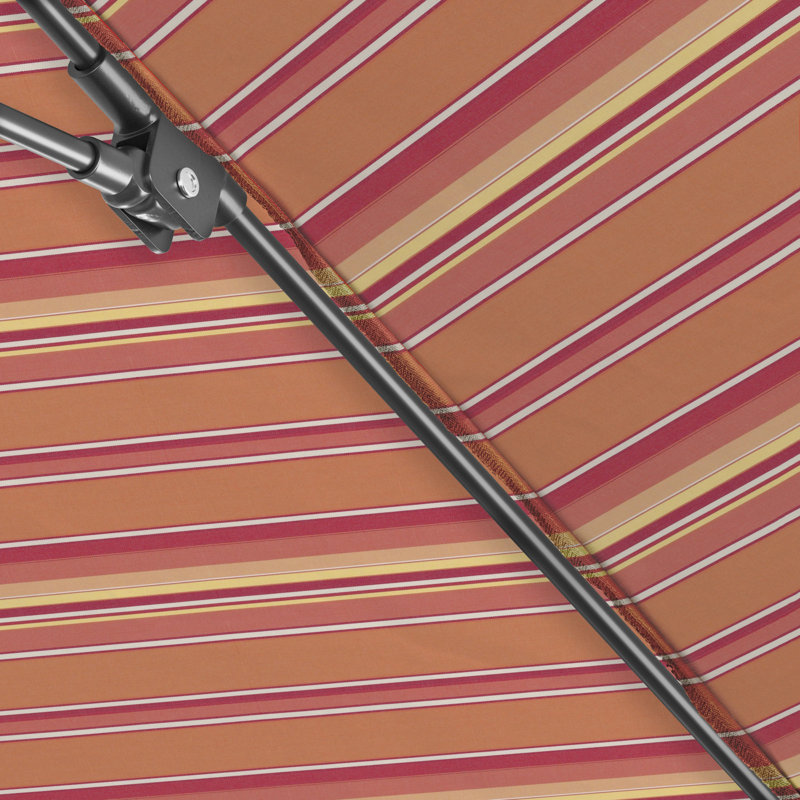 Parasol de marché 90 po Sunbrella, Sunbrella® mangue rayé Dolce