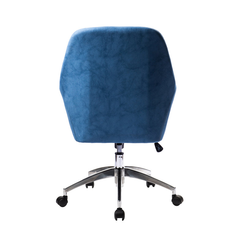 Microfiber / Microsuede Task Chair, Blue