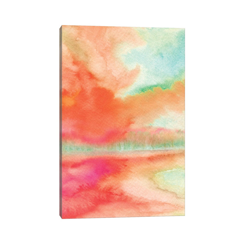 Abstract II by Marco Gonzalez - Wrapped Canvas Painting, 20.32 cm H x 30.48 cm W