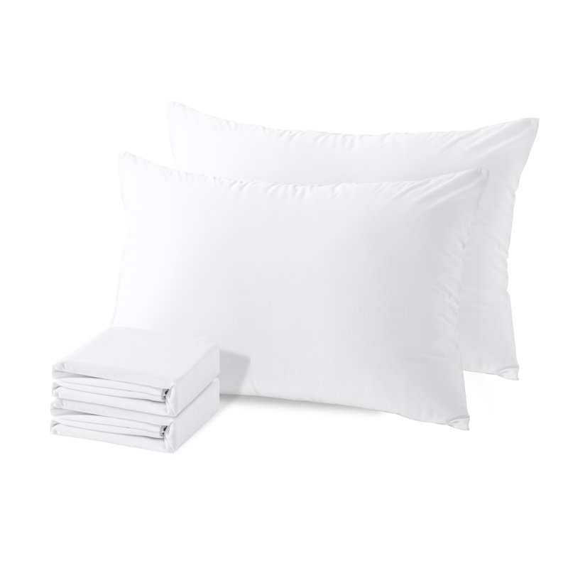 Zippered Waterproof Pillow Protectors, Pillow Cases Super Soft - NTBAY, Toddler