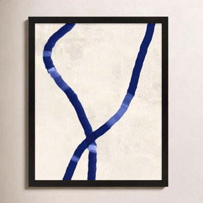 Blue Rope 1 Print by Jacques Pilon