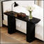 Triangular-Shaped Design Console Table, Sofa Table, Modern Entryway Table With Sleek Aesthetic And Versatile Functionality