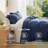 Bedsure Navy Blue Duvet Cover Twin Size - Soft Double Brushed Bedding Set for Kids & Adults（Set of 3）-109724499-109724468