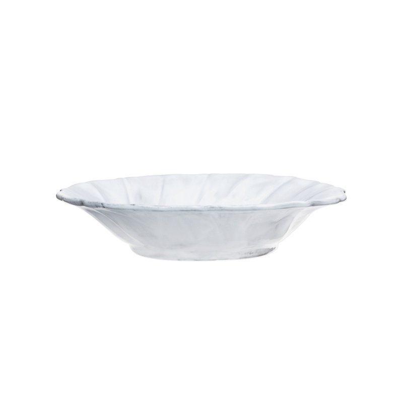 Incanto Stone Handmade Stoneware Dinnerware Set, Light White
