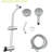 Dual Shower Head With 4.7" Large Showerhead, Hand Shower, 8, , Adjustable Bar Plastic 8 Rod-125173542