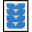 Blue Chevron Painting by Andrea Stokes-1051619527-1051619524
